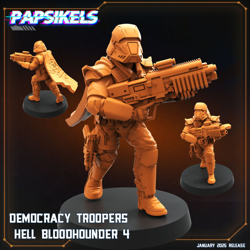Hell Bloodhounder Miniatures | Aliens Vs Humans XIII Ascension | Papsikels