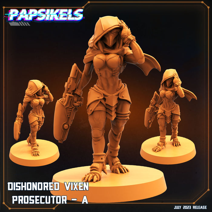 Vixen Prosecutor Miniatures | Xeno Wars | Sci-Fi Miniature | Papsikels