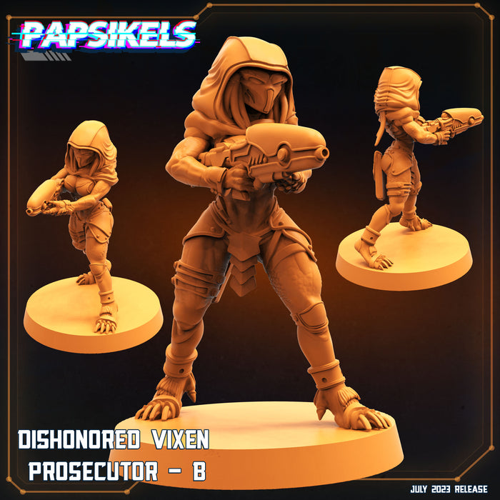 Vixen Prosecutor B | Xeno Wars | Sci-Fi Miniature | Papsikels