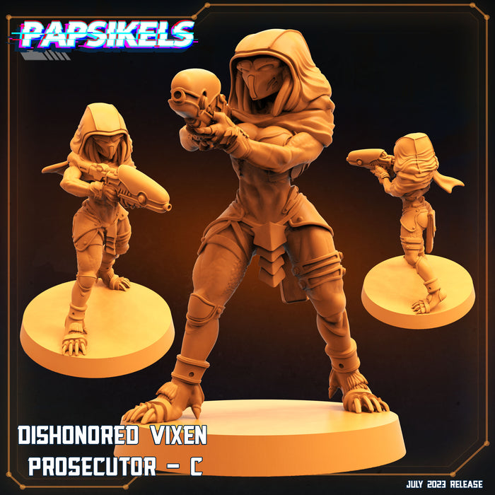 Vixen Prosecutor Miniatures | Xeno Wars | Sci-Fi Miniature | Papsikels