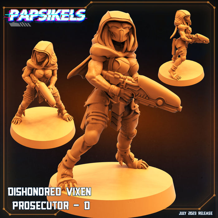 Vixen Prosecutor Miniatures | Xeno Wars | Sci-Fi Miniature | Papsikels