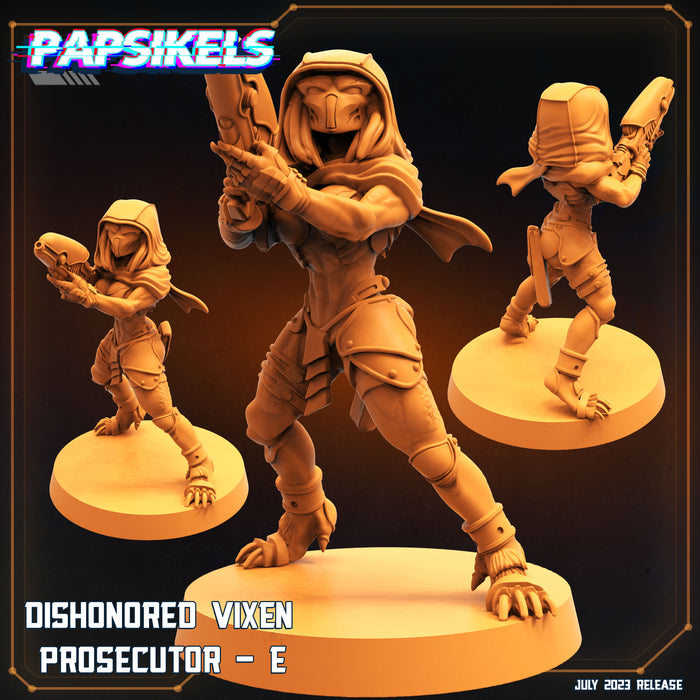 Vixen Prosecutor Miniatures | Xeno Wars | Sci-Fi Miniature | Papsikels