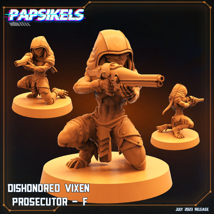 Vixen Prosecutor Miniatures | Xeno Wars | Sci-Fi Miniature | Papsikels