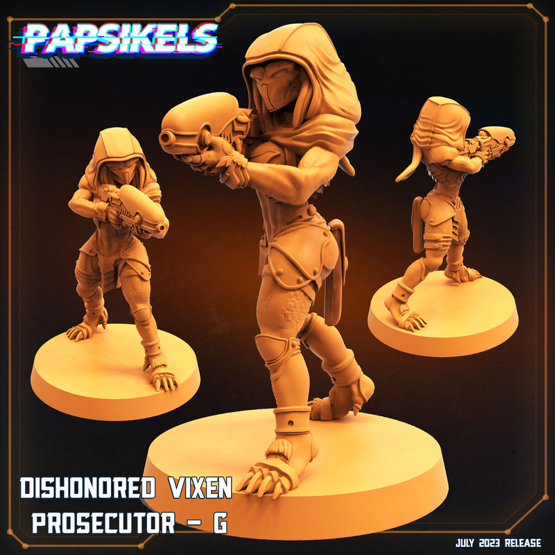 Vixen Prosecutor G | Xeno Wars | Sci-Fi Miniature | Papsikels