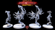 Dani Surepaw and Hoppy (Pose 2) | Legends of the Dino Tamer: Chapter One | Fantasy Miniature | Mini Monster Mayhem TabletopXtra