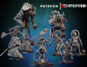 Dark Elda Army 1 Miniatures (Full Set) | Dark Elda | Fantasy Miniature | Ghamak TabletopXtra