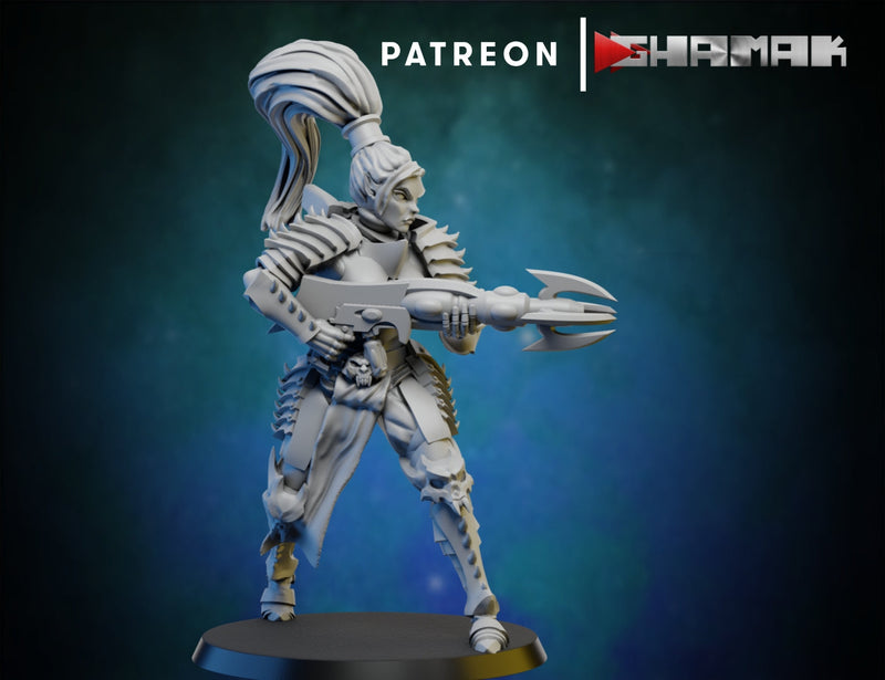 Dark Elda Army 3 Miniatures (Full Set) | Dark Elda | Fantasy Miniature | Ghamak TabletopXtra