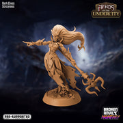Dark Elf Miniatures | Fiends of the Undercity | Tabletop RPG Miniature TabletopXtra