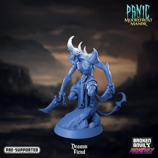 Deaaun Fiend | Panic at Moorefrost Manor | Tabletop RPG Miniature TabletopXtra