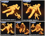 Dead Spaceborne Infantry Miniatures | Dropship Troopers II | Sci-Fi Miniature | Papsikels TabletopXtra