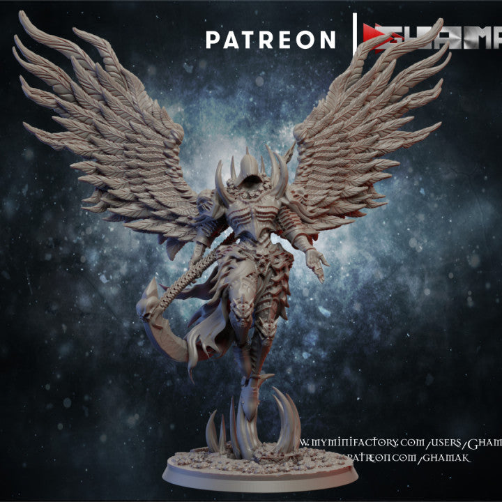 Death Harbinger | Undead | Fantasy Miniature | Ghamak TabletopXtra