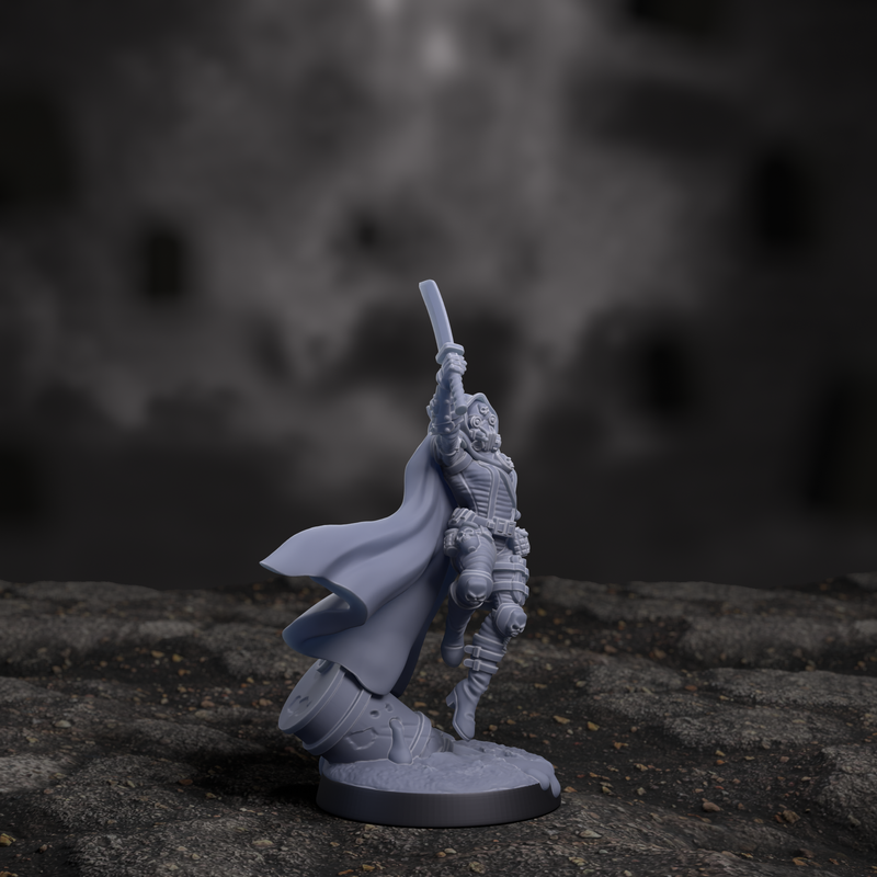 Cabal Cult Assassin | The Intelligencia | Sci-Fi Miniature | DMG Minis