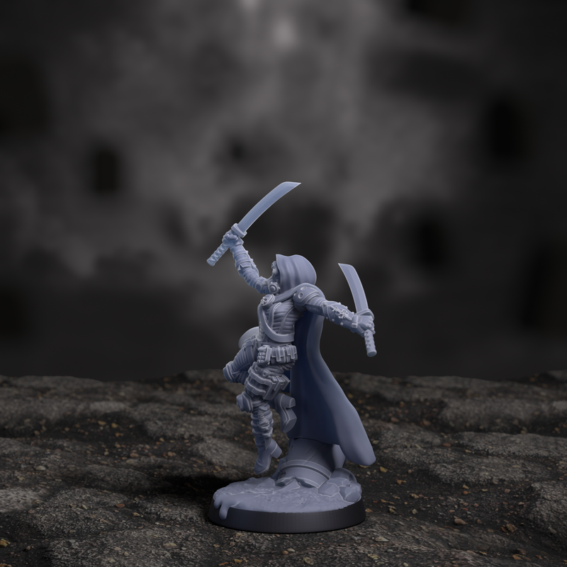 Cabal Cult Assassin | The Intelligencia | Sci-Fi Miniature | DMG Minis