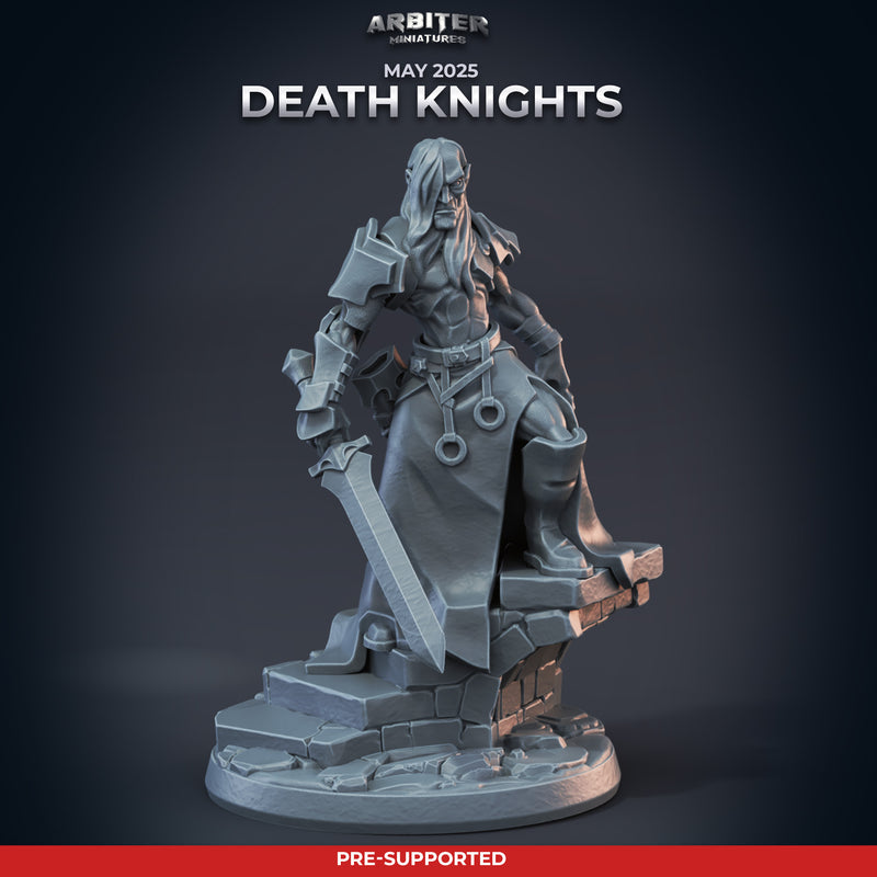 Death Knight Miniatures | Pose Pack A | Arbiter Miniatures