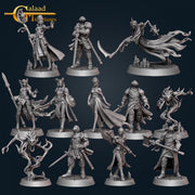 December Adventurer Miniatures (Full Set) | Fantasy Miniature | Galaad Miniatures TabletopXtra