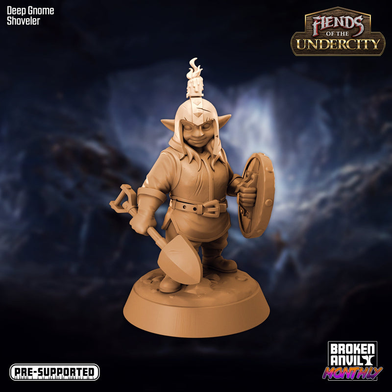 Deep Gnome Miniatures | Fiends of the Undercity | Tabletop RPG Miniature TabletopXtra