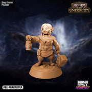 Deep Gnome Miniatures | Fiends of the Undercity | Tabletop RPG Miniature TabletopXtra