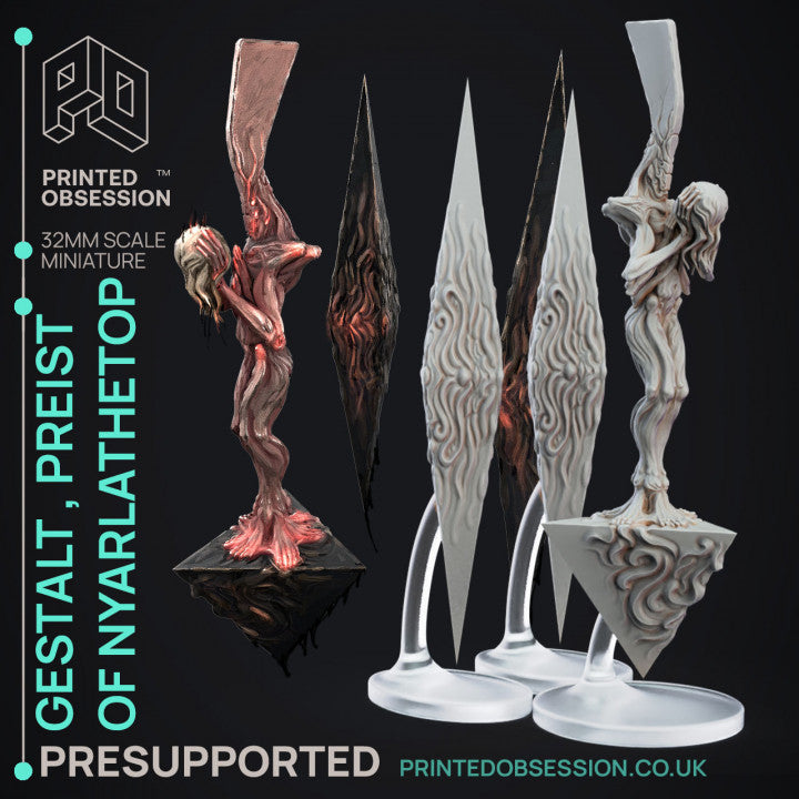 Deity Fight Club Miniatures (Full Set) | Fantasy Miniature | Printed Obsession TabletopXtra