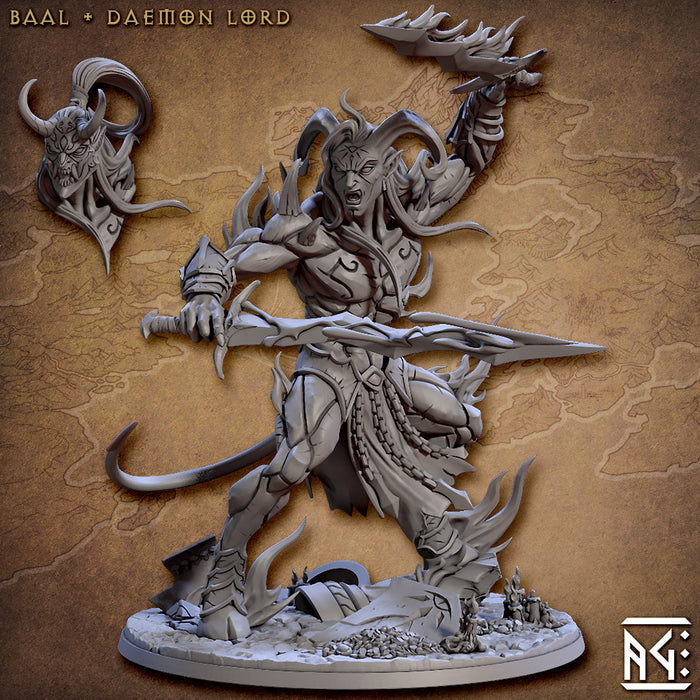 Demon Lord Baal | City of Intrigues | Fantasy D&D Miniature | Artisan Guild TabletopXtra