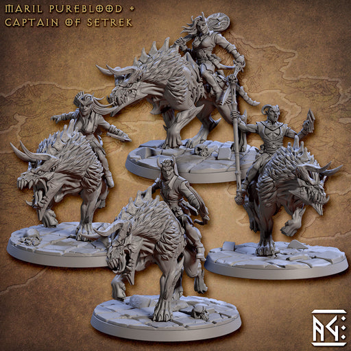 Demonhounds | City of Intrigues | Fantasy D&D Miniature | Artisan Guild TabletopXtra