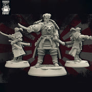 Demons & Samurai Miniatures (Full Set) | Fantasy Miniature | Drunken Dwarf TabletopXtra