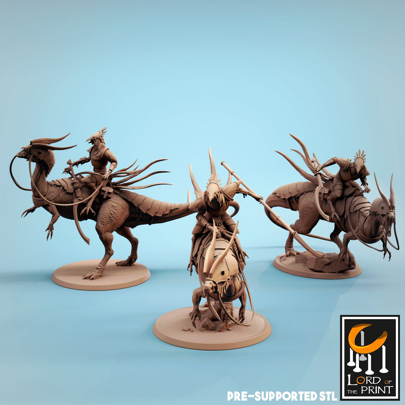 Dinotopia Part 2 Miniatures (Full Set) | Fantasy Miniature | Rescale Miniatures TabletopXtra