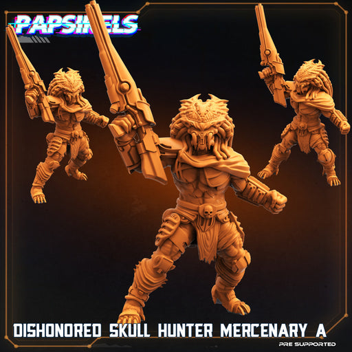 Dishonoured Skull Hunter Mercenary A | Sci-Fi Specials | Sci-Fi Miniature | Papsikels TabletopXtra
