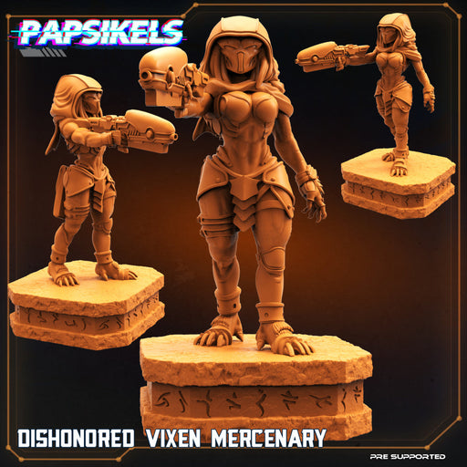 Dishonoured Vixen Mercenary | Sci-Fi Specials | Sci-Fi Miniature | Papsikels TabletopXtra