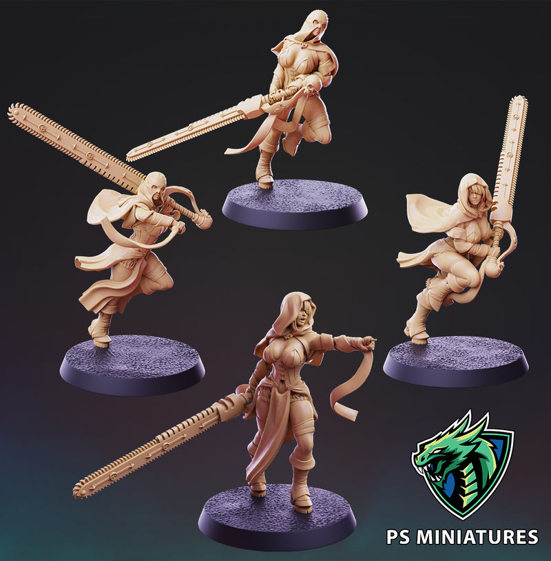 Divine Order Deathmaidens Vol 1  Miniatures | Pin-Up Miniatures | PS Miniatures