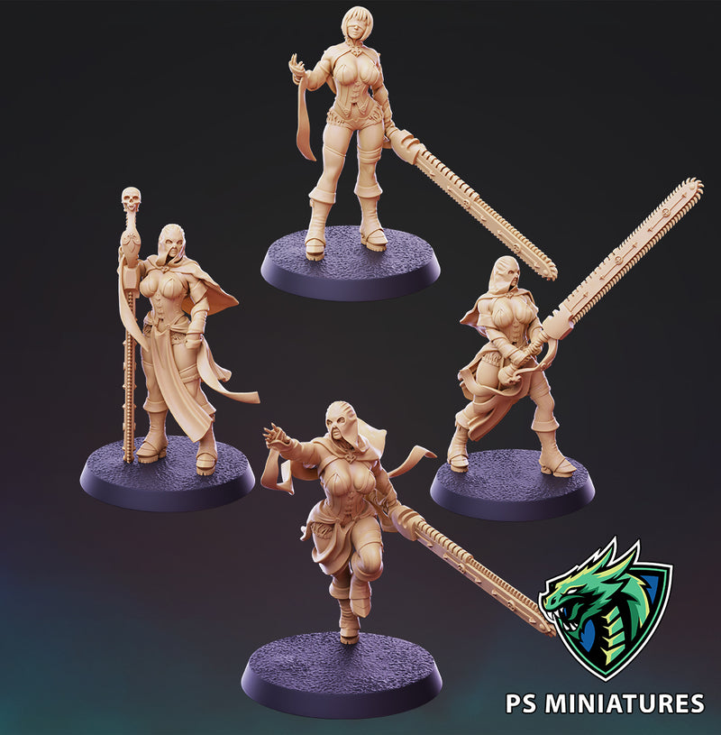 Divine Order Deathmaidens Vol 2  Miniatures | Pin-Up Miniatures | PS Miniatures