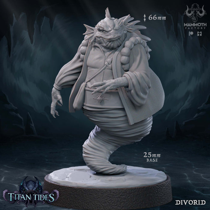 Divorid | Titan Tides | Fantasy Tabletop Miniature | Mammoth Factory