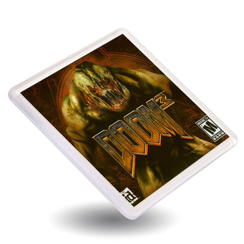 Doom - Retro Gaming Box Art Gift Coasters