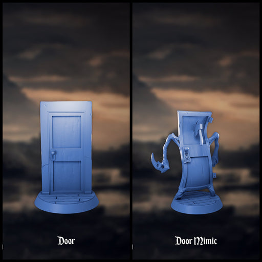 Door Mimic | Panic at Moorefrost Manor | Tabletop RPG Miniature TabletopXtra