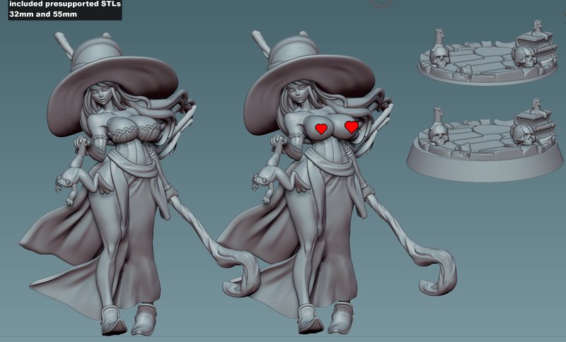Dragon Sorceress Spellweaver | Fantasy Pin-Up | Gaz Minis