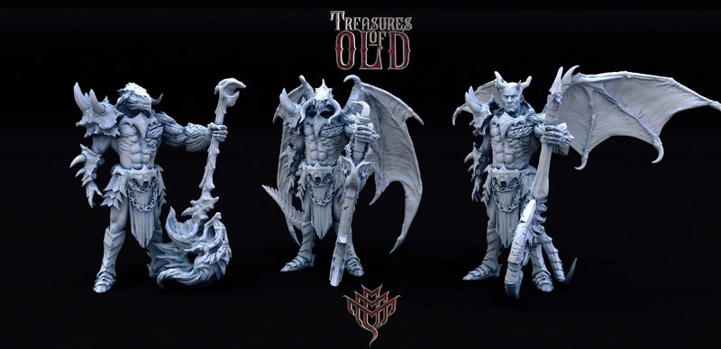 Dragonzerker C | Treasures of Old | Fantasy Miniature | Mini Monster Mayhem TabletopXtra