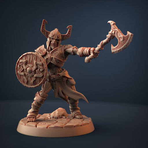 Draugr w/ Helmet B | Darkness of the Lich Lord | Fantasy D&D Miniature | Artisan Guild TabletopXtra