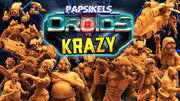 Droids Vs Crazy Miniatures (Full Set) | Sci-Fi Miniature | Papsikels TabletopXtra