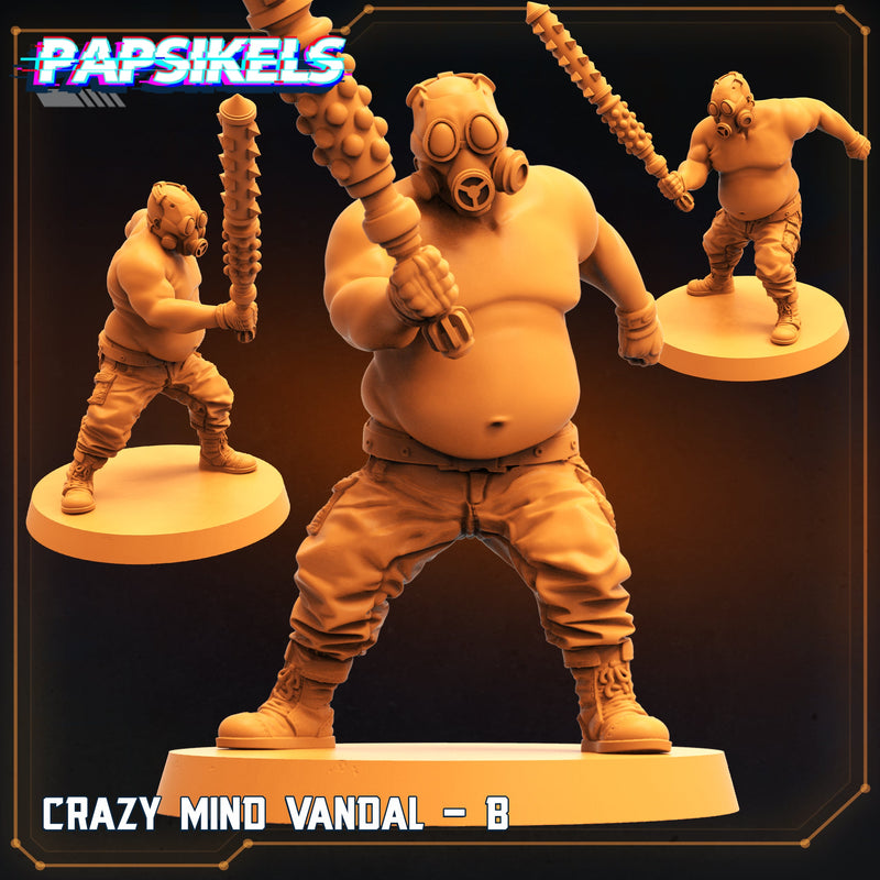 Droids Vs Crazy Miniatures (Full Set) | Sci-Fi Miniature | Papsikels TabletopXtra