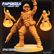 Dropship Troopers II Miniatures (Full Set) | Sci-Fi Miniature | Papsikels TabletopXtra