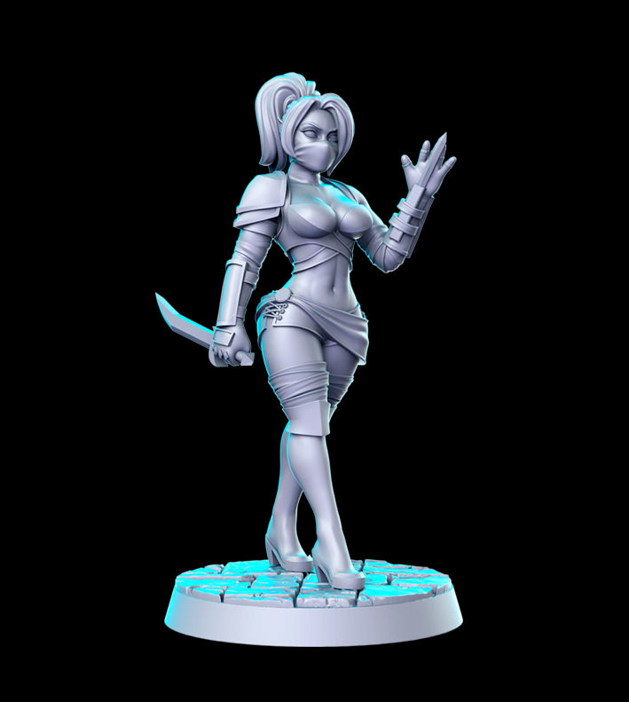 Drow Assassin | Classic JRPG | Fantasy Miniature | RN Estudio ...