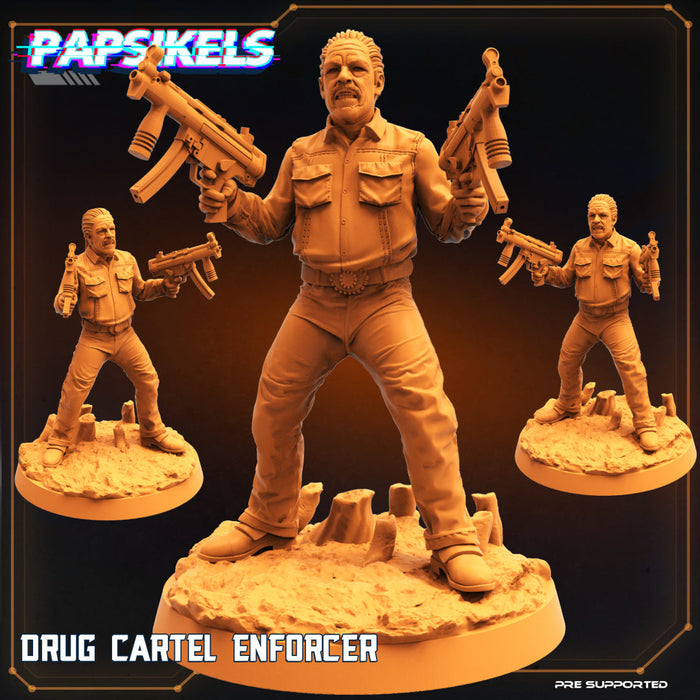 Drug Cartel Enforcer | Sci-Fi Specials | Sci-Fi Miniature | Papsikels TabletopXtra