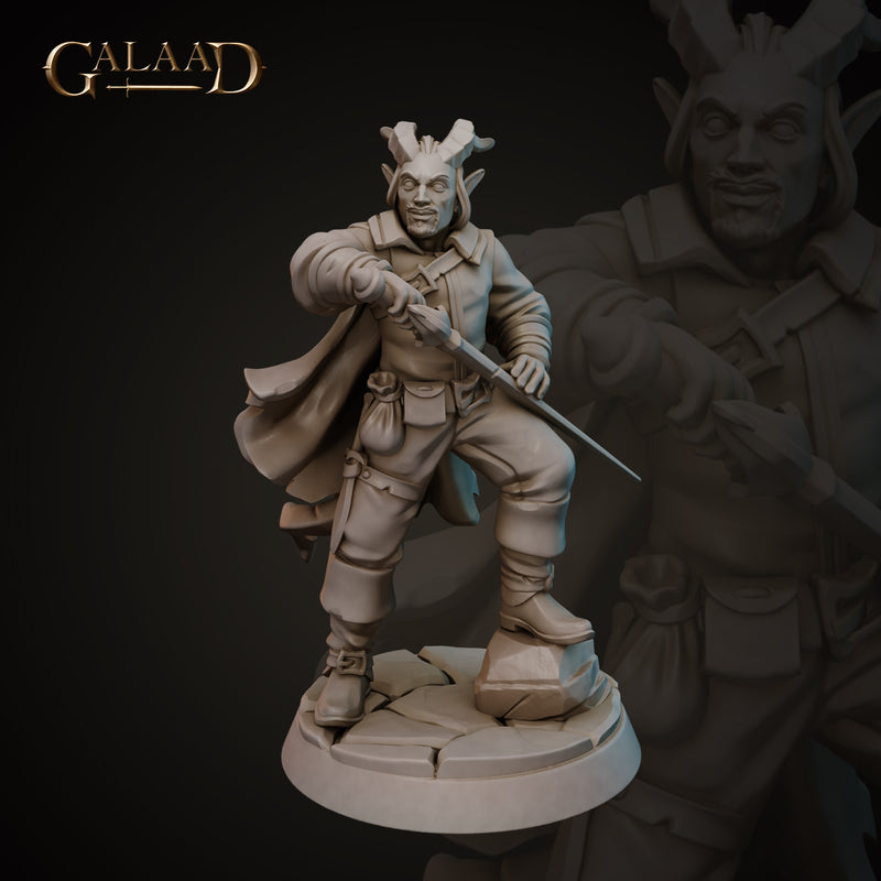 Tiefling Miniatures | Fantasy Miniature | Galaad Miniatures