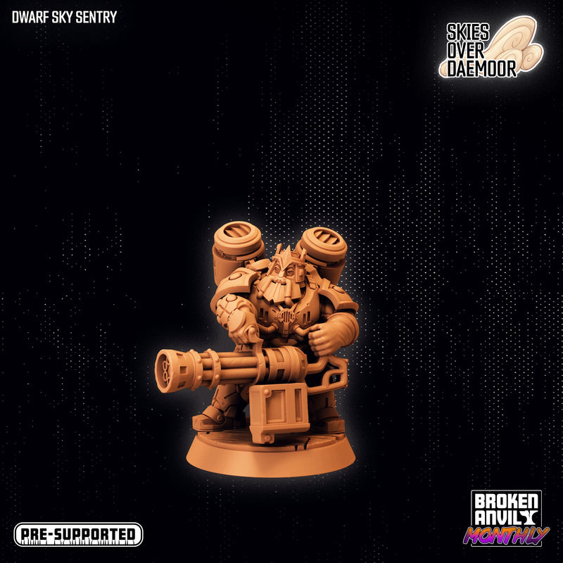 Dwarf Sky Sentry | Skies Over Daemoor | Tabletop RPG Miniature TabletopXtra