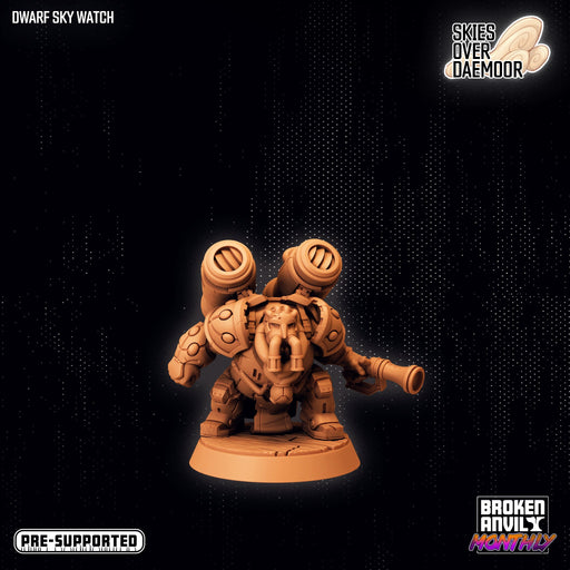 Dwarf Sky Watch | Skies Over Daemoor | Tabletop RPG Miniature TabletopXtra