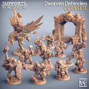 Dwarven Defenders Miniatures (Full Set) | Fantasy D&D Miniature | Artisan Guild TabletopXtra