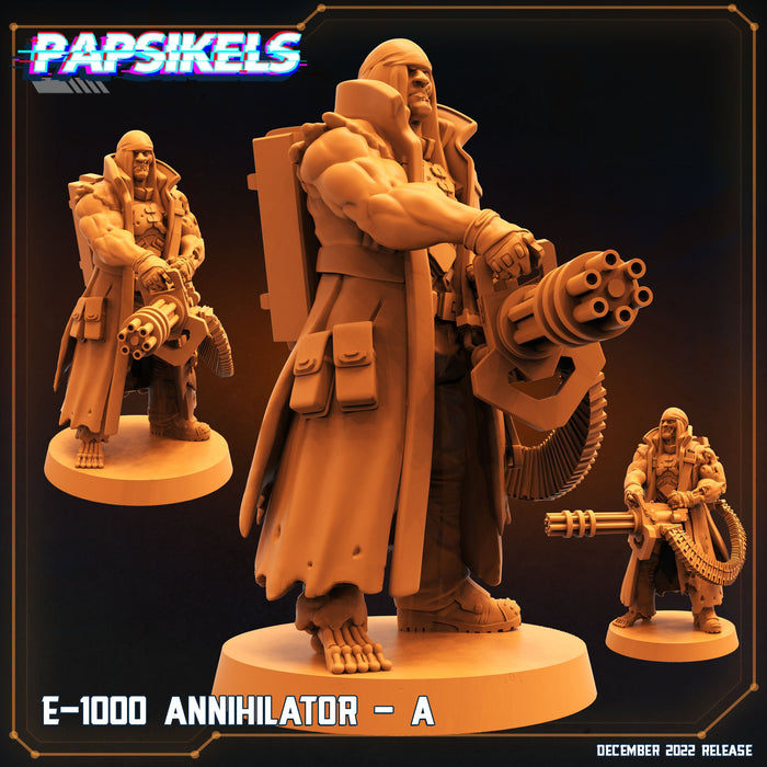 E-1000 Annihilator Miniatures | The Exterminator | Sci-Fi Miniature | Papsikels TabletopXtra