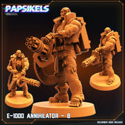 E-1000 Annihilator Miniatures | The Exterminator | Sci-Fi Miniature | Papsikels TabletopXtra