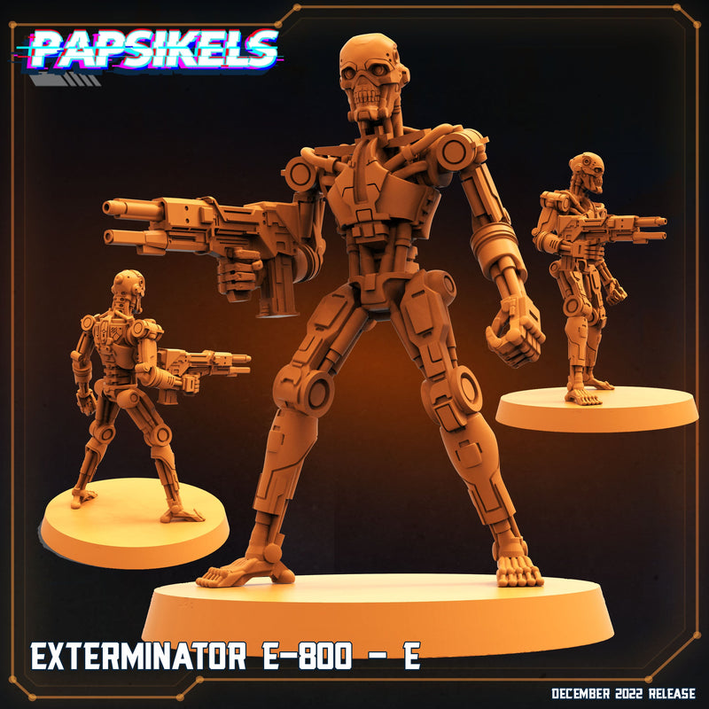 E-800 Exterminator E | The Exterminator | Sci-Fi Miniature | Papsikels TabletopXtra