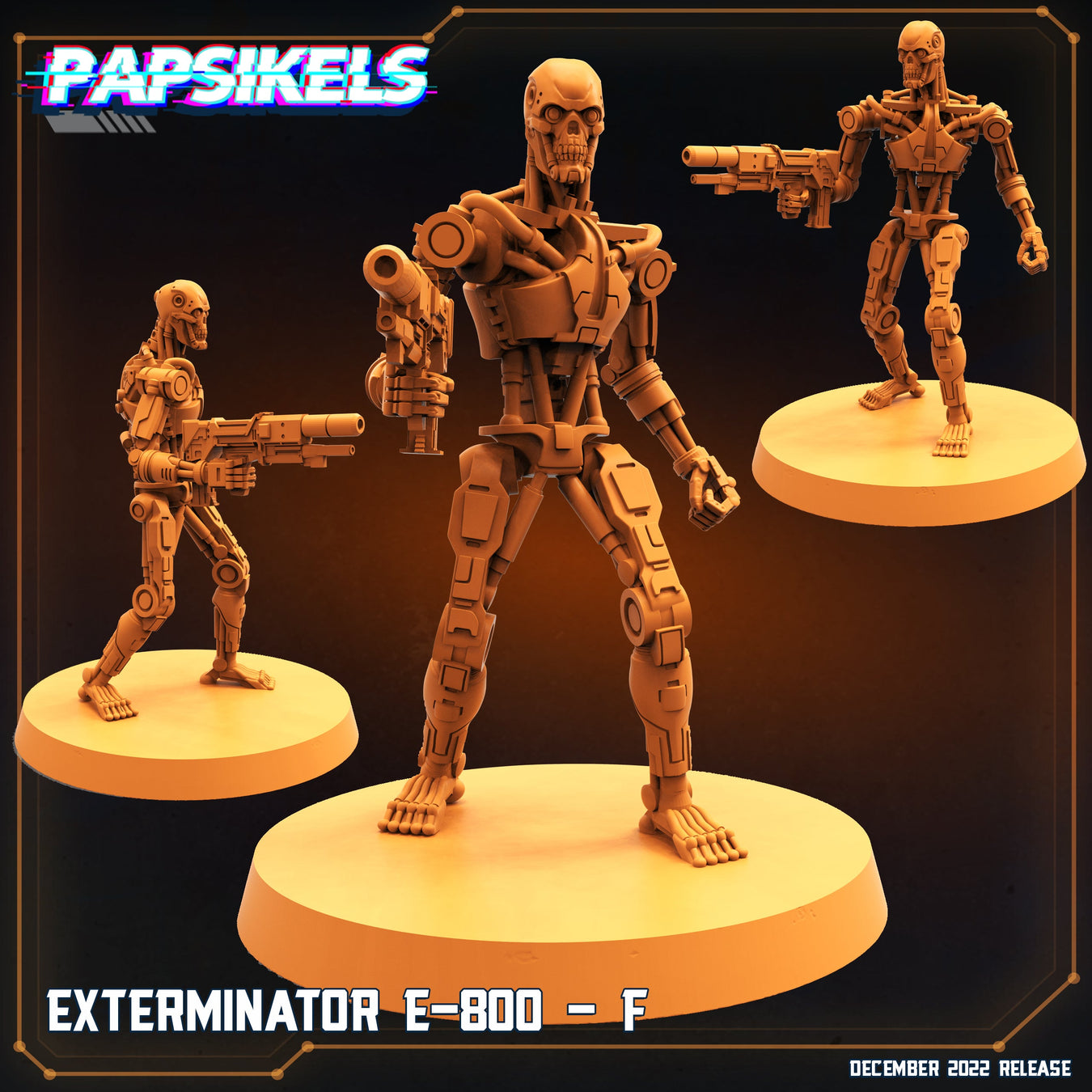 E-800 Exterminator F | The Exterminator | Sci-Fi Miniature | Papsikels TabletopXtra