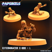 E-800 Exterminator Miniatures | The Exterminator | Sci-Fi Miniature | Papsikels TabletopXtra